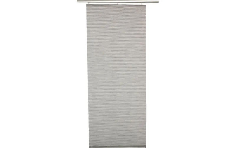 Hubatka Flächenvorhang Uni 60 cm x 240 cm, grey
