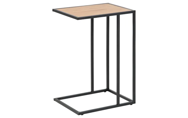 AC Design Beistelltisch Seaford Eiche/black
