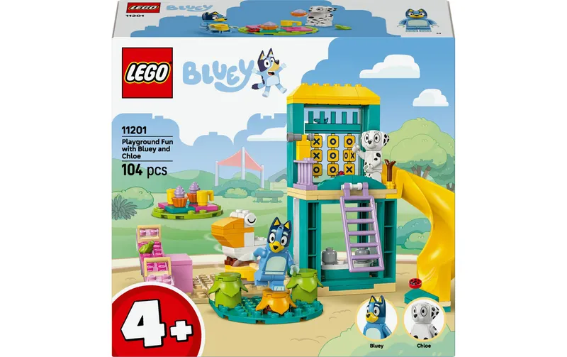 LEGO® Bluey and Chloe auf dem Spielplatz 11201