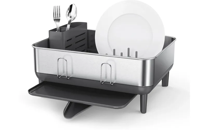 Simplehuman Abtropfgestell Silber