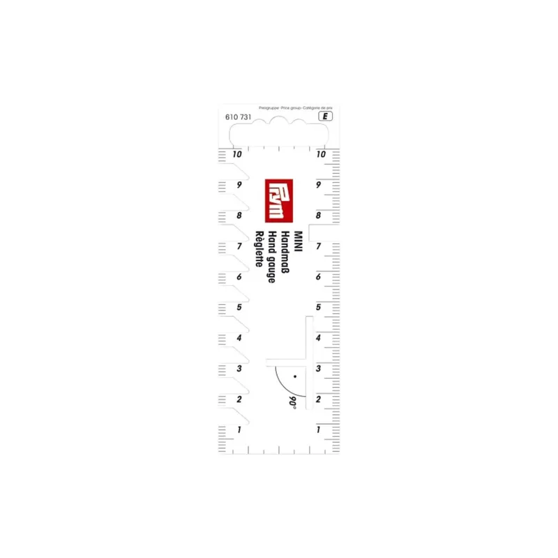 Prym Handmass Mini 10 cm, blanc