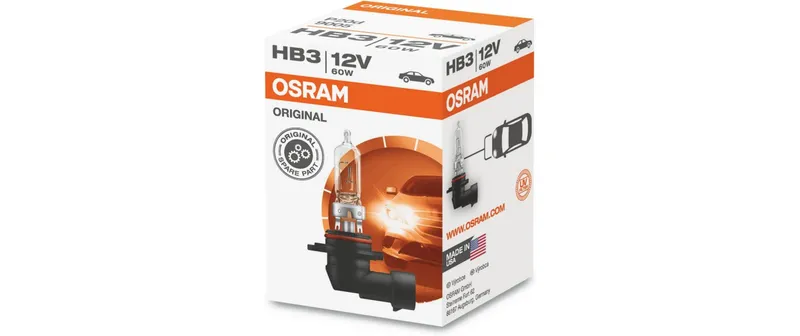 OSRAM Glühlampe HB3 12V 60W P20d PKW