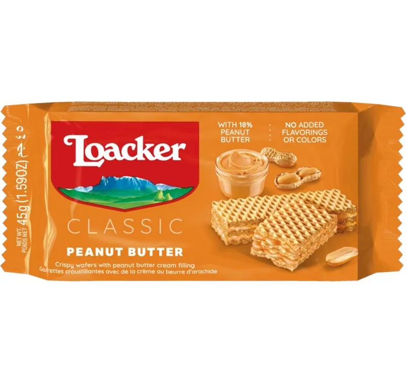 Loacker Guetzli Peanut Butter 45 g
