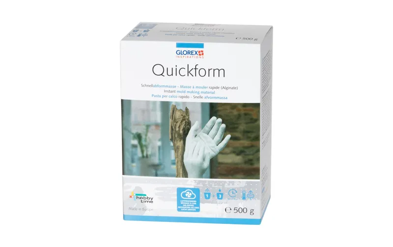 Glorex Abformmasse Quickform blanc
