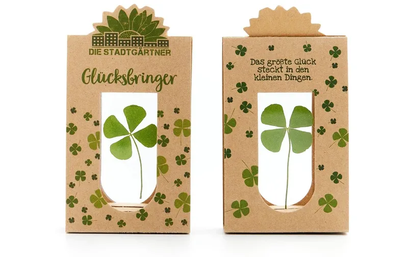 la Stadtgärtner Glücksbringer Kleeblatt