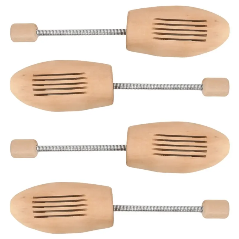 Embauchoirs 2 paires EU 43-46 bois massif lotus
