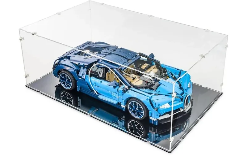 iDisplayit Baukasten Acryl-Display XL per LEGO 42083 Bugatti Chiron