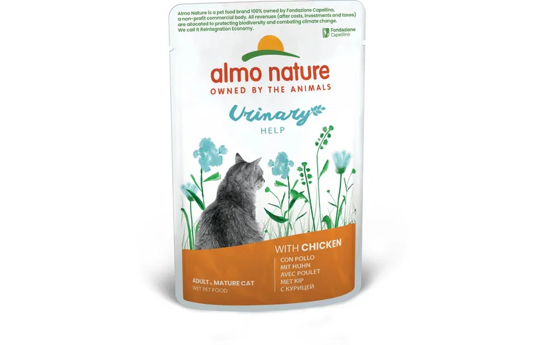 Almo naturalee Nassfutter Holistic Functional Urinary Help mit Huhn 70 g
