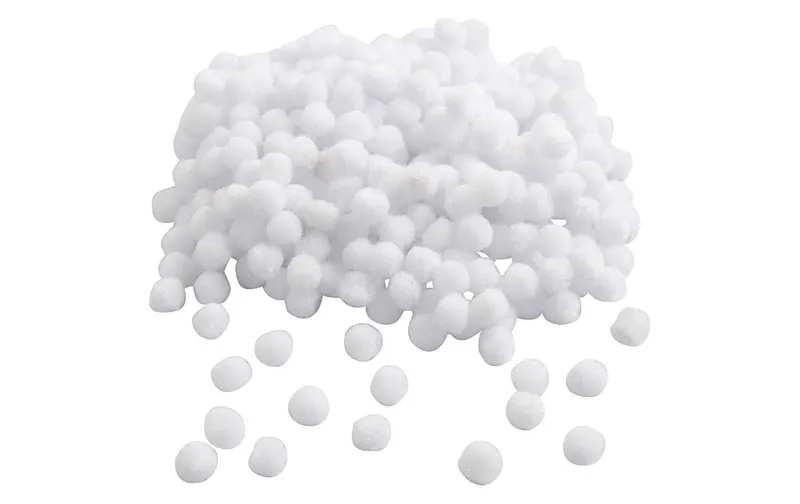 Creativ Company Weihnachtsdeko blanc, 450 pièces