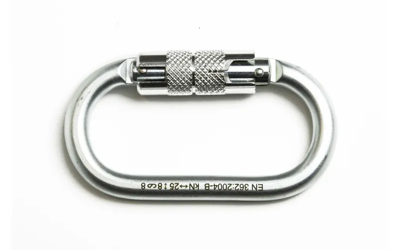 Zurrfix acierkarabiner avec Twistlockverschluss