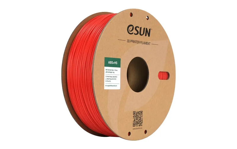 eSun Filament ABS+ HS Rot 1.75 mm 1 kg