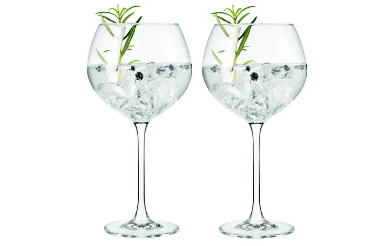 LEONARDO Gin Glas Gin 630 ml, 2 pièces, transparent