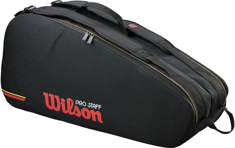 Wilson Rackettasche Pro Staff Classic 6er-Schlägertasche noir