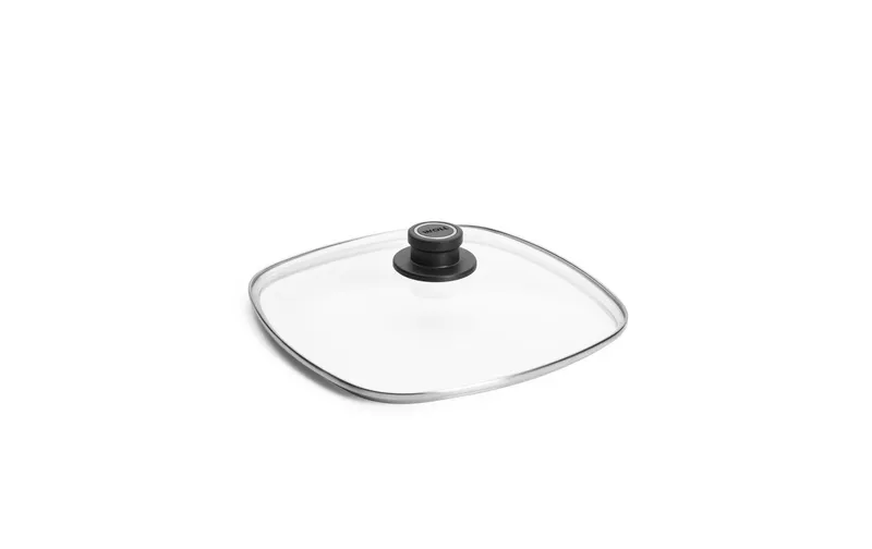 Woll Pfannendeckel 28 x 28 cm, transparent