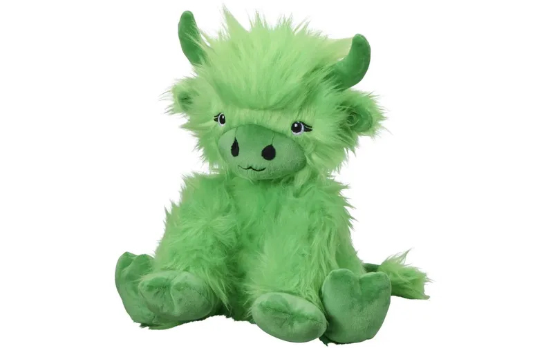 Bauer Plüsch Highland Kuh 25 cm Grün