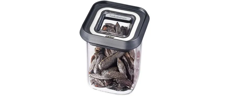GEFU Vorratsdose Pantry mini 0.18 l, transparent/noir