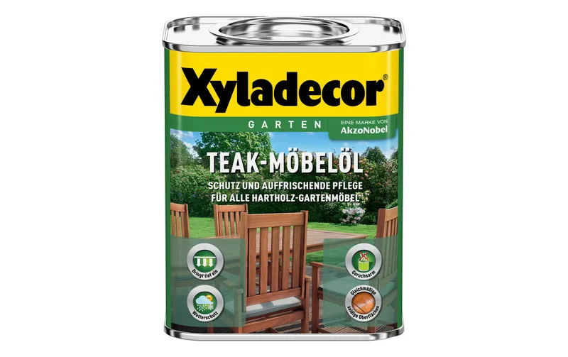Xyladecor Teak-Möbelöl Farblos, 750 ml