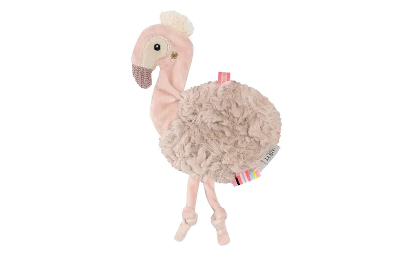 fehn Knister-Flamingo Rose