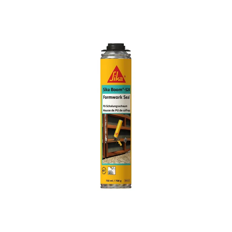 Sika 524 Formwork Seal Polyurethanschaum, Hellgrau, 750 ml