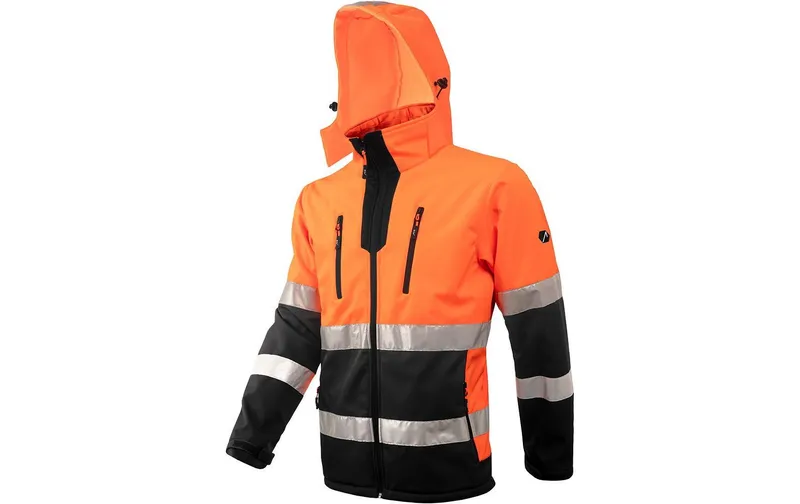 ACE ACE Neon Softshell-Warnjacke – XXL Neon Softshell Orange XXL