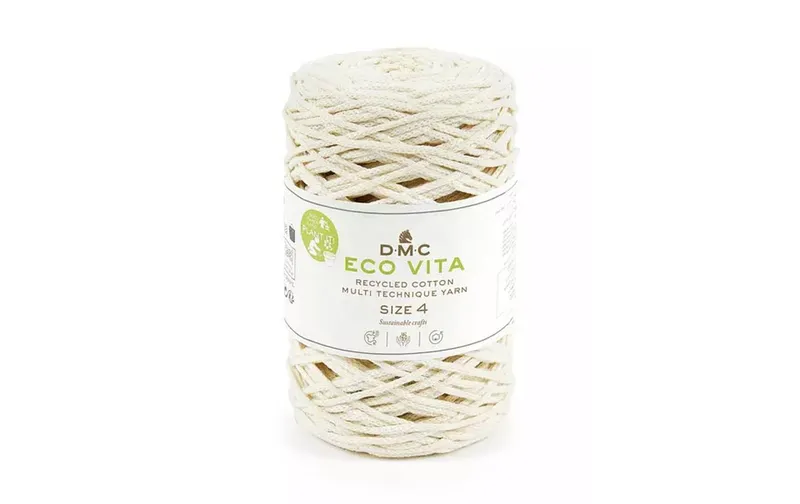 DMC Wolle Nova Vita Makramee Cord 2 mm 250 g naturele