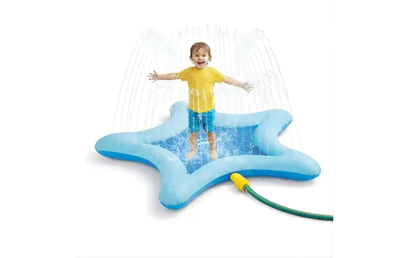 alldoro Planschbecken Wasserspielmatte mit Sprinkler Star