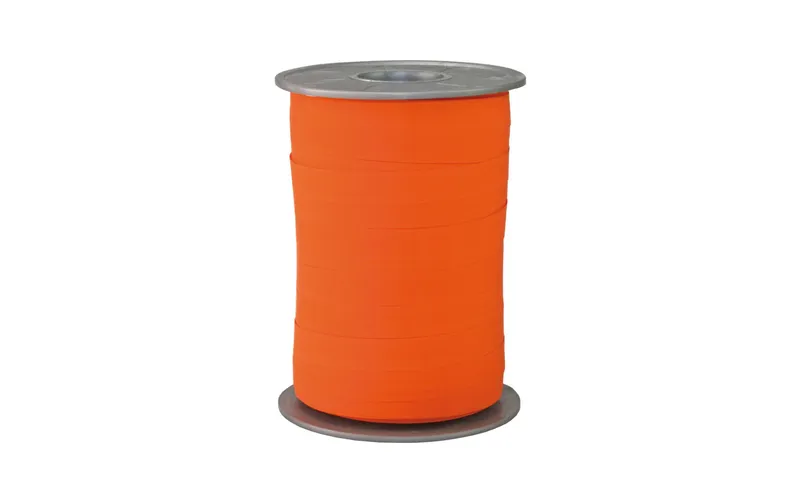 Pattberg Geschenkband Opak Matt 1 cm x 200 m, Orange
