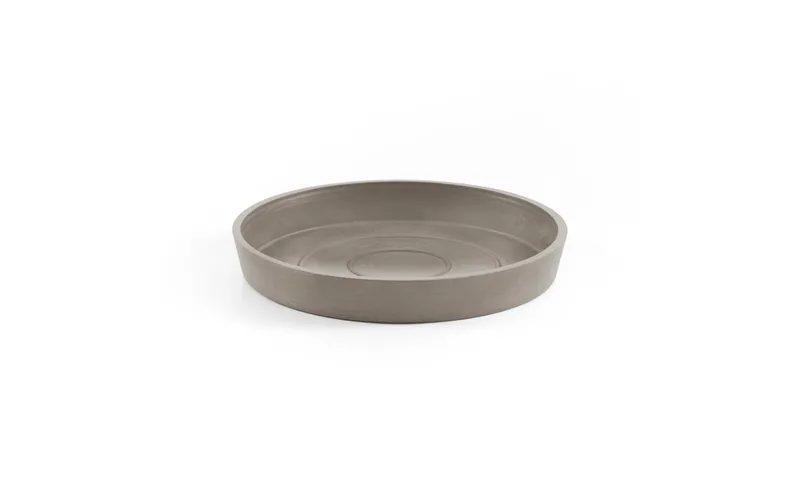 Ecopots Unterteller Rund 20, French Taupe