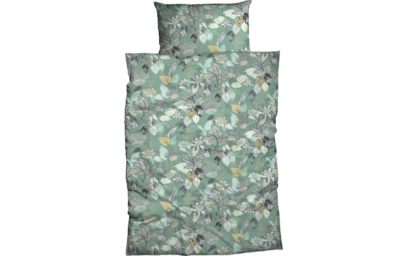 Nobilium Kopfkissenbezug Monica 65 x 100 cm, green