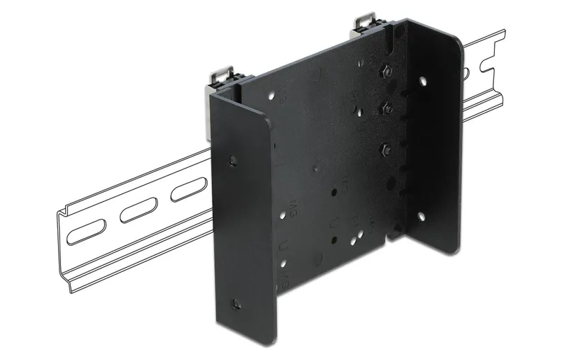 Delock Hutschienen Montagekit for Entwicklerboards