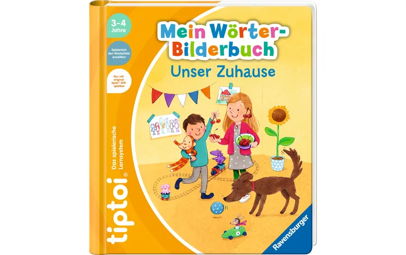 tiptoi Lernbuch Mein Wörter-Bilderbuch Unser Zuhause
