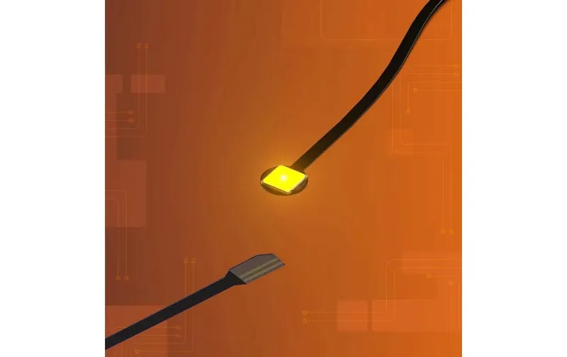 Light My Bricks 2.0 Astro LED Gross Orange 30 cm Flachkabel 4er Pack