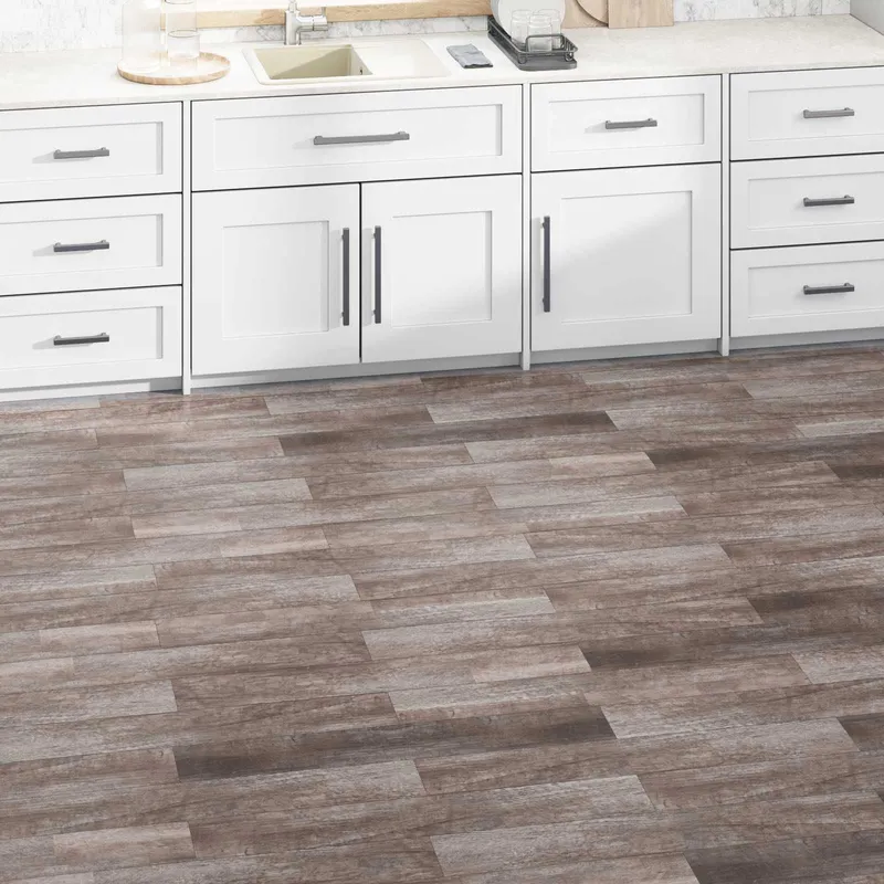 Bodenplanken Mattes Holzbraun 5,02 m² 36 Stk. PVC