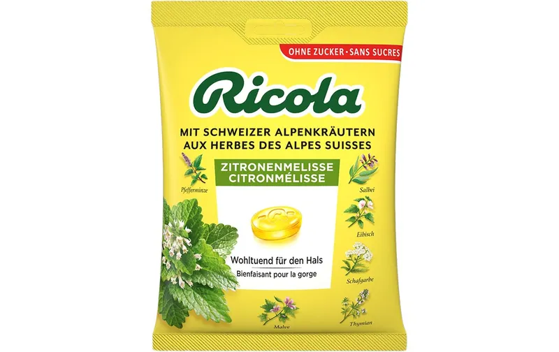 Ricola Bonbons Zitronenmelisse Beutel 125 g