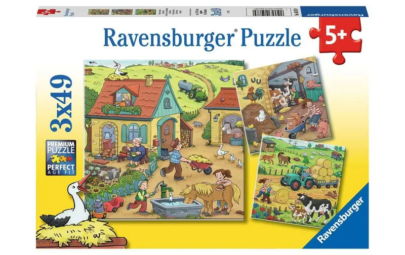 Ravensburger Viel los auf il Bauernhof