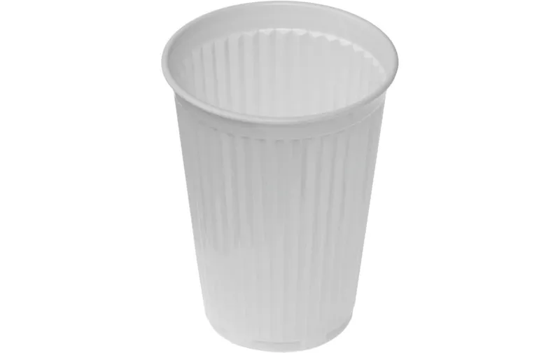 Haushaltsware Einwegbecher 180 ml, 100 Stück, Weiss