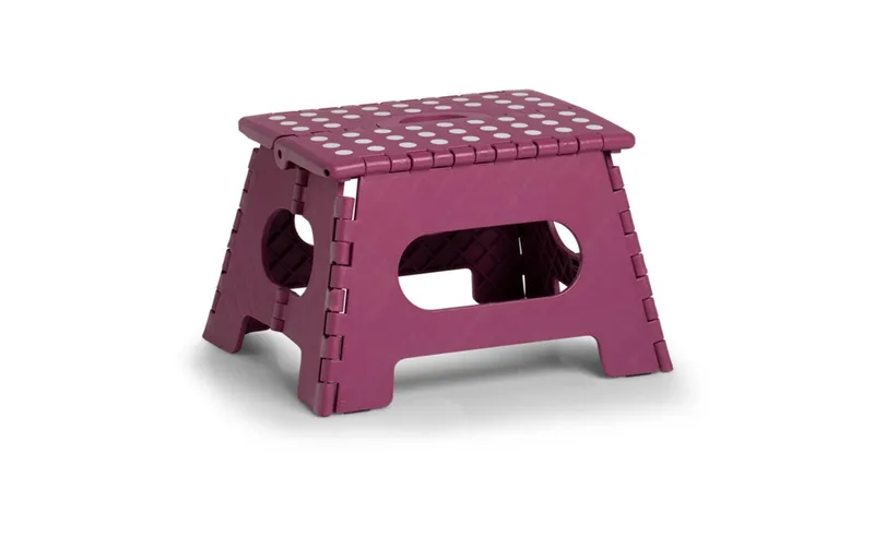 Zeller Present Klapphocker 35 x 28 x 22 cm, Berry