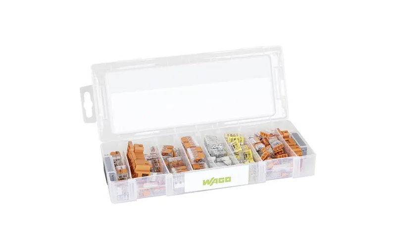 WAGO Verbindungsklemme 122 pièces, assortiert