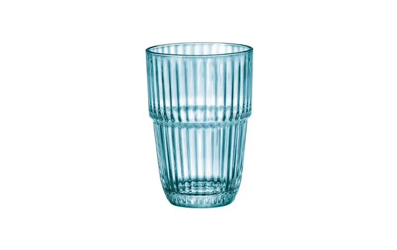 Bormioli Rocco Longdrinkverre Barshine 380 ml, 6 pièces, Eisblau