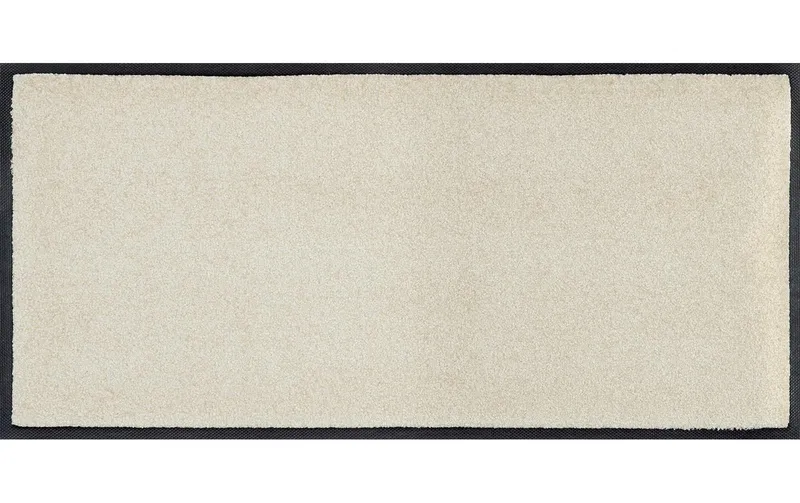 wash+dry Fussmatte Schuhgrösse, 35 x 75 cm Champagner