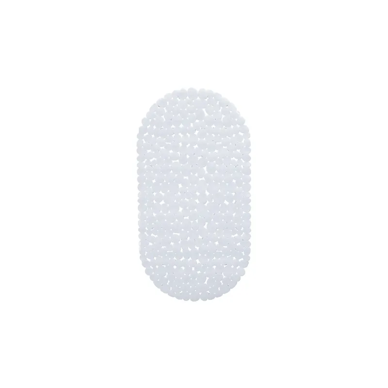 relaxdays Baignoire Tapis Blanc