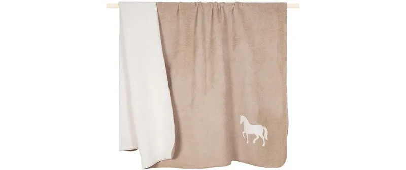 pad Decke Cozy Up Pony Taupe-Cream Pony, 150 x 200 cm