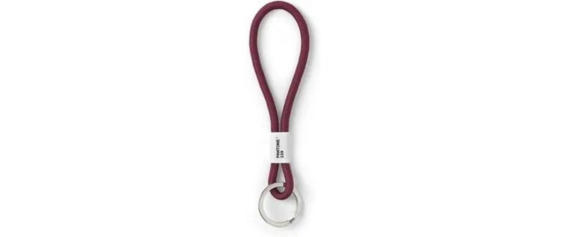 Pantone by Copenhagen Design Schlüsselanhänger Key Chain Short 18 x 3.3 cm Violett