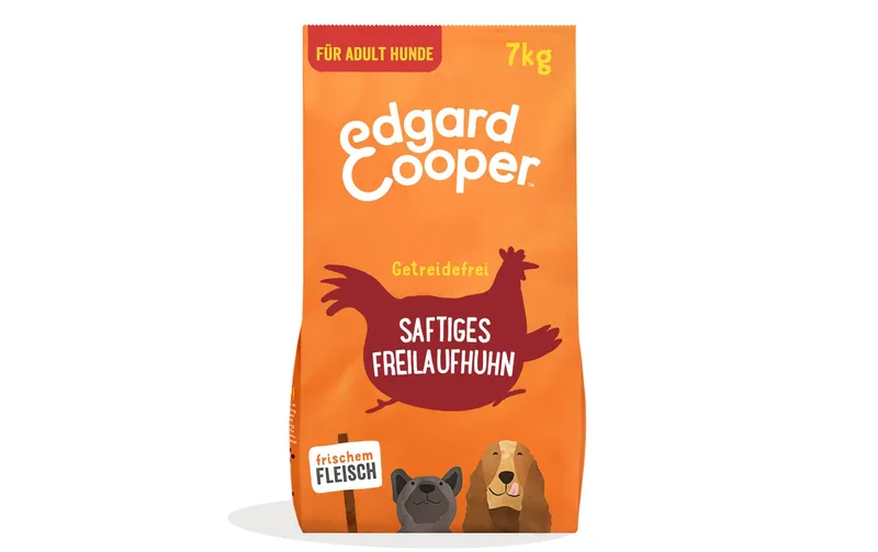 Edgard & Cooper Trockenfutter Adult Huhn mit Mango, 7 kg