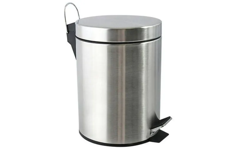 MSV Treteimer 5 l, Silber/grey