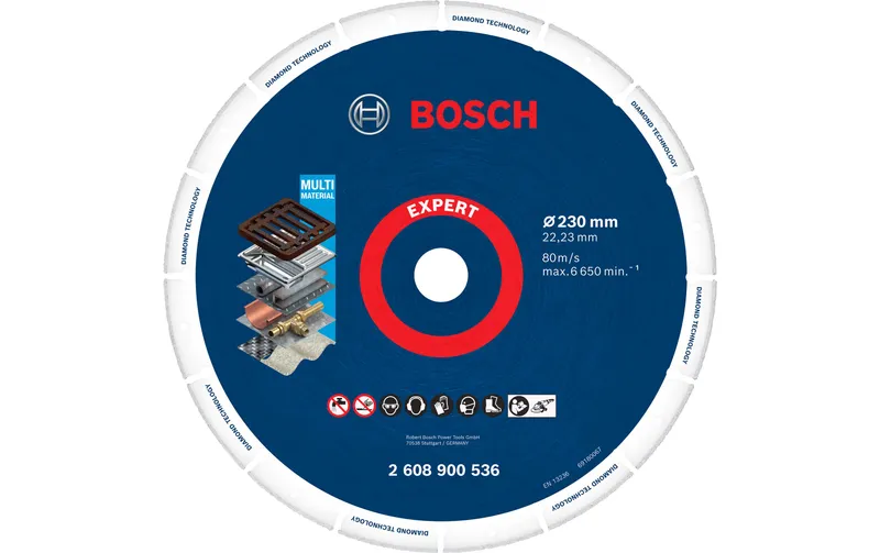 Bosch Professional Trennscheibe EXPERT Diamond Metal Wheel, 230 mm
