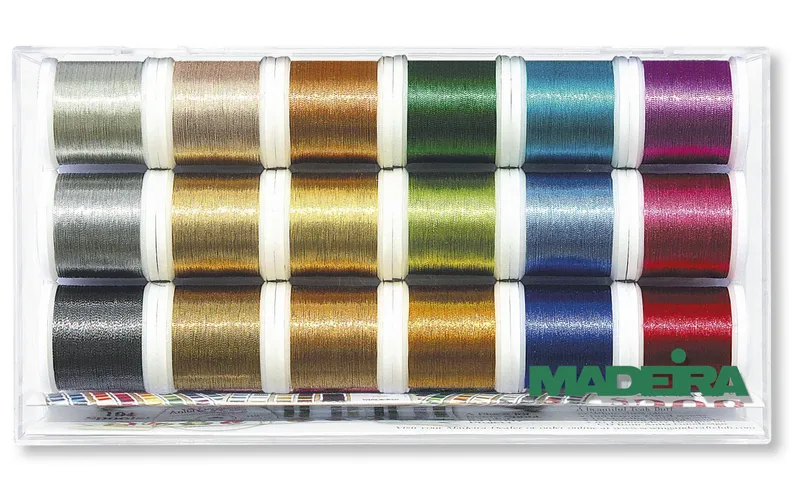 Madeira Näh- and Stickgarn metalic Smooth multicolour