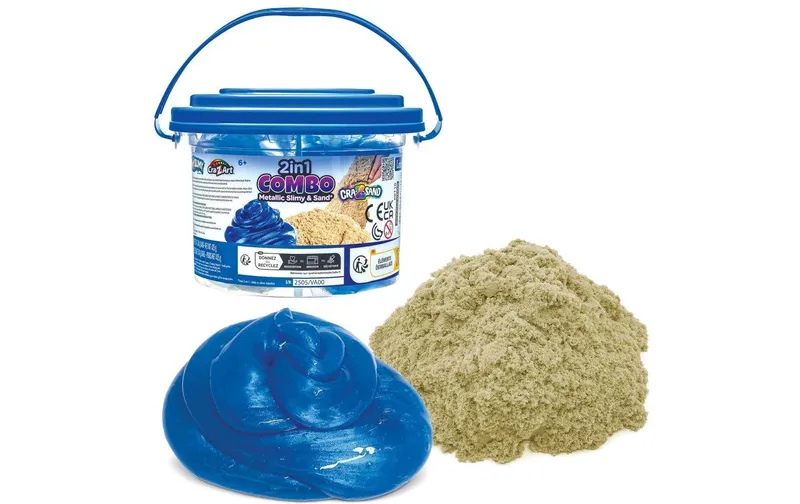 Cra-Z-Art Kreativset Cra-Z-Slimy Combo Eimer 2in1 bleu