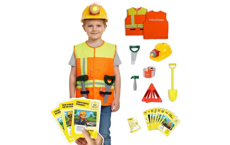 alldoro Baustellen-Rollenspiel-Set