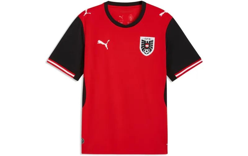 PUMA Jersey Österreich Home Replica Rot, S